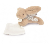 Lapin DOUDOU® - Pantins avec doudou assortis Beige - 16cm