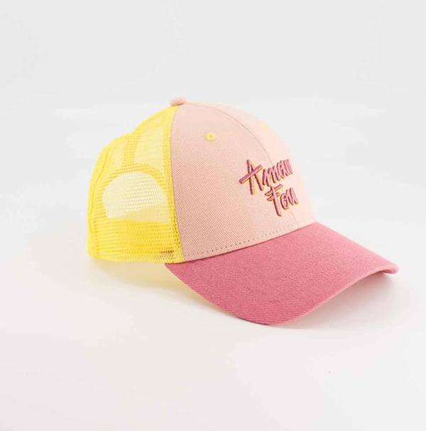 Casquette Trucker Amour Fou- Jaune