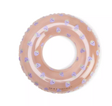 Bouée de natation beige/violet Ø 55 cm