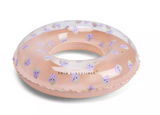 Bouée de natation beige/violet Ø 55 cm