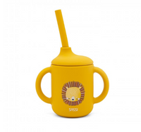 LION - SILICONE STRAW CUP