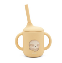 SLOTH - SILICONE STRAW CUP