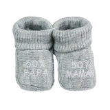 Chaussons 50% papa 50% maman- Divers coloris