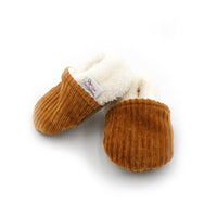 Chaussons velours camel: 2