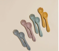 Couverts pour enfants en silicone