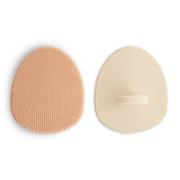 Mushie- Brosse bain & Croutes de lait- Nude