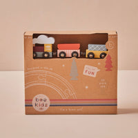 Ensemble de train en bois pour enfants Just Bee Kids (FSC)