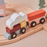 Ensemble de train en bois pour enfants Just Bee Kids (FSC)