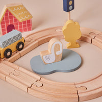 Ensemble de train en bois pour enfants Just Bee Kids (FSC)