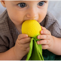 John Lemon Mini Doudou-Anneau de Dentition