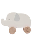 Jouet en bois à roulettes - Jungle Jambo - Elephant