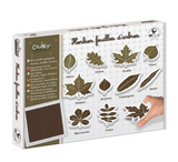 Kit outils tampons "Herbier, feuilles d'arbres"