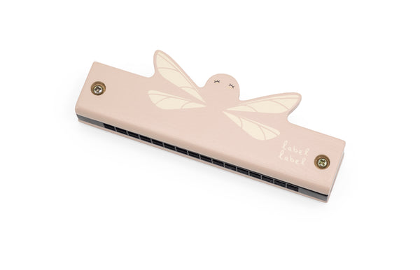 Harmonica en bois -Rose