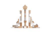 Blocs de bois 50pcs - Nougat