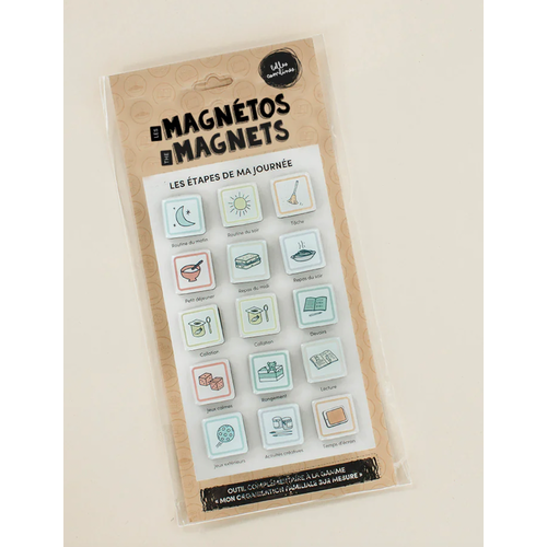 Les magnettes d'organisation pour enfant