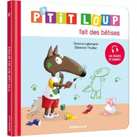 Livre- P'tit loup fait des bêtises