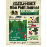 Mon petit journal - Divers thèmes tissu crépitant