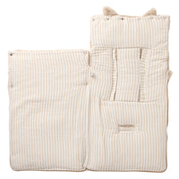 Nid d'ange couleur Softs stripes- Beige