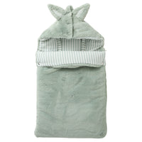 Nid d'ange couleur Softs stripes- Vert de gris