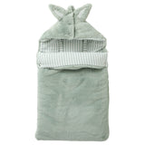 Nid d'ange couleur Softs stripes- Vert de gris