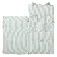 Nid d'ange couleur Softs stripes- Vert de gris