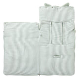 Nid d'ange couleur Softs stripes- Vert de gris