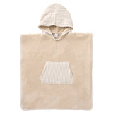 Poncho de bain (3/5A) bambou biscuit