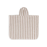 Poncho de bain Stripe Terry- Vert Olive