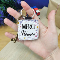 Porte clé "Merci nounou"