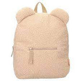 Sac à dos - Ourson bouclette beige