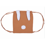 Sac lapin gaze de coton  - Divers coloris