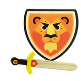 Set bouclier et épée Lion