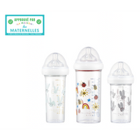 Set de 3 biberons SMC Abeille + lapins