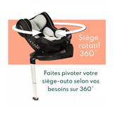 Siège auto pivotant 360° Isofix- G0+/1