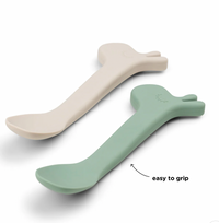 Silicone spoon 2-pack - lalee - green