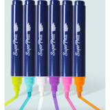 6 feutres pour vitres et miroir