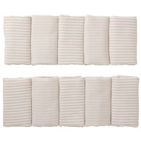 Tour de lit modulable- Soft stripes galet