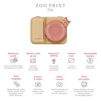 Zoo Print - Fox