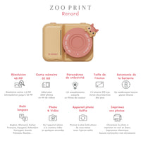 Zoo Print - Fox
