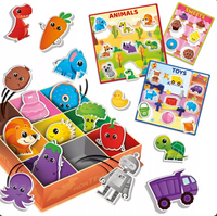 MONTESSORI BABY BOITE APPRENTISSAGE TRI COULEURS