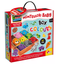 MONTESSORI BABY BOITE APPRENTISSAGE TRI COULEURS