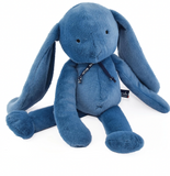 Peluche Lapin – Bleu– Méloé-37 cm